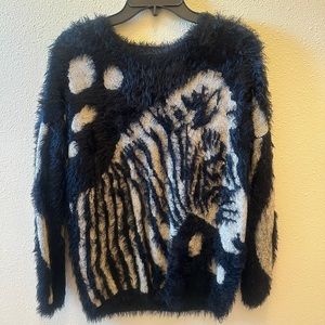 Mirumi Zebra Pattern Women’s Sweater